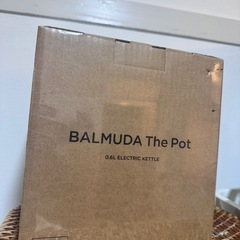 【新品・未使用】バルミューダ ザ・ポット（BALMUDA The Pot）ホワイトの画像