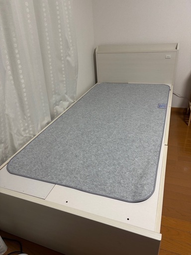 【決定済み】収納付きシングルベッド