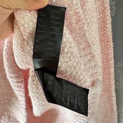 maje ピンク ツイード調 ニットカーディガン サイズ1 パール調ボタンの画像