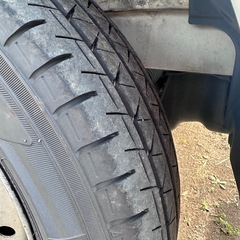 スズキ　エブリィ　外し　ホイールタイヤ　セット４本　145/80R12 溝バリバリ ヨコハマ　タイヤ製年2024年　　の画像