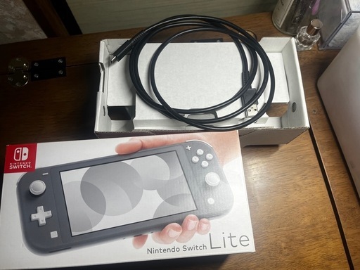 Switch Lite ジャンク（電源つかない・初期化不可・箱/充電器あり）