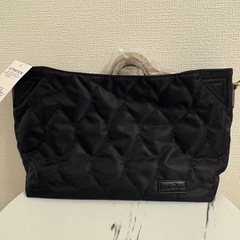 LIZDAYS キルティング　ハンドバッグ　トートバッグ　ブラックの画像