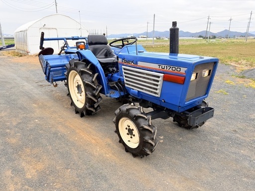 TU1700 トラクター イセキ 17馬力 4WD 6段変速 SA1360 ロータリー 尾輪 栃木県発 ディーゼル ISEKI