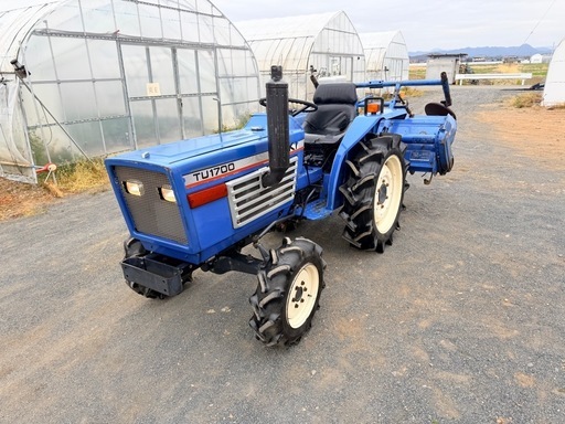 TU1700 トラクター イセキ 17馬力 4WD 6段変速 SA1360 ロータリー 尾輪 栃木県発 ディーゼル ISEKI
