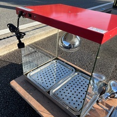 ■中古品 キプロスター 業務用フードケース PRO-2FG-C 保温ショーケース フードウォーマー 450ｘ330ｘ460ｍｍ 厨房 動作問題なし■の画像