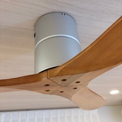 木製シーリングファンの画像