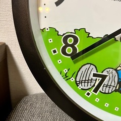 スヌーピー　掛け時計の画像