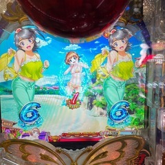 パチンコ　南国育ちデカパト甘デジ　猪木セルの画像