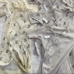 お譲りします。新生児肌着　used 26枚の画像