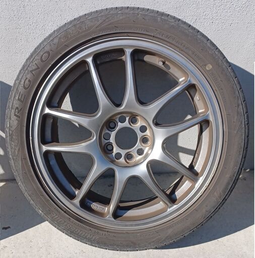 215/45/R17 work emotion kai (BRIDGESTONE REGNO GR-XII付) 4本セット