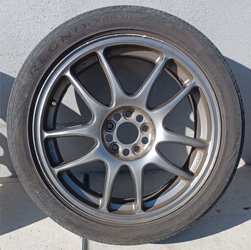 215/45/R17 work emotion kai (BRIDGESTONE REGNO GR-XII付) 4本セット