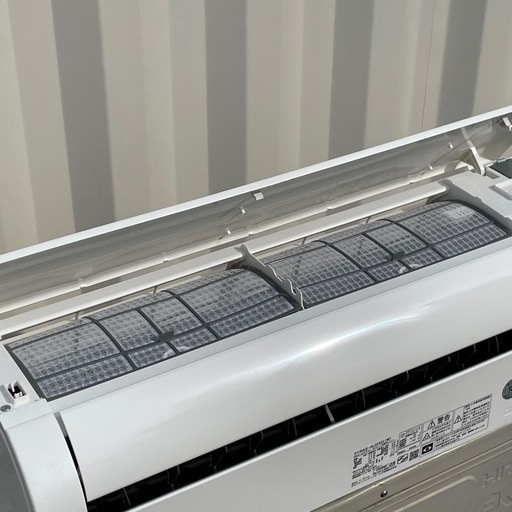 取付け可 ! !◇日立 エアコン 8畳用 2018年製 単相100V 白くまくん ソフト除湿RAS-AJ25H③ 洗浄済み ! 保証付