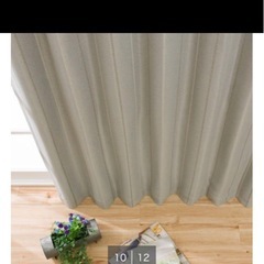 カーテン グレー ニトリの画像