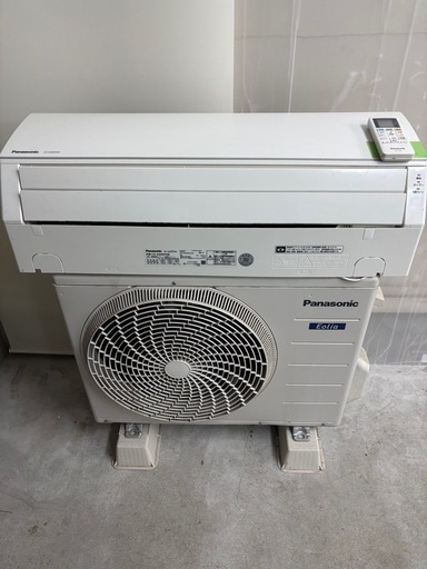 ?人気❗️パナ6畳?取付込✨簡易クリーニング済✨️中古 パナソニック Panasonic CS-220DFE8 エオリア 2020年式