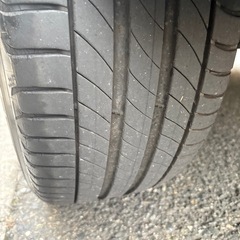 タイヤ ミシュラン3本 ダンロップ1本 計4本セットの画像