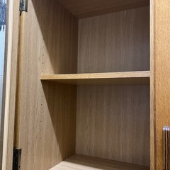 【無料】食器棚・キャビネット｜大型木製収納｜引き取り限定 の画像