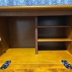 karimoku カリモク　コロニアル ライティングビューロー オールドカリモク ヴィンテージ レトロ 幅55cm 奥行き36cm 高さ92cmの画像