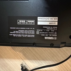 ヤマハYAMAHA スピーカー　
フロントサラウンドシステムの画像