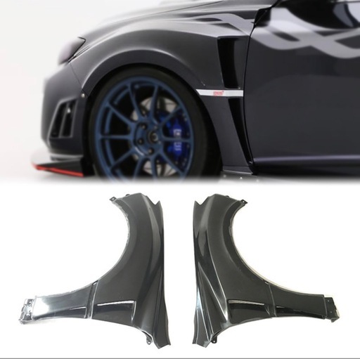 インプレッサGVB バリスフロントフェンダー未使用未塗装