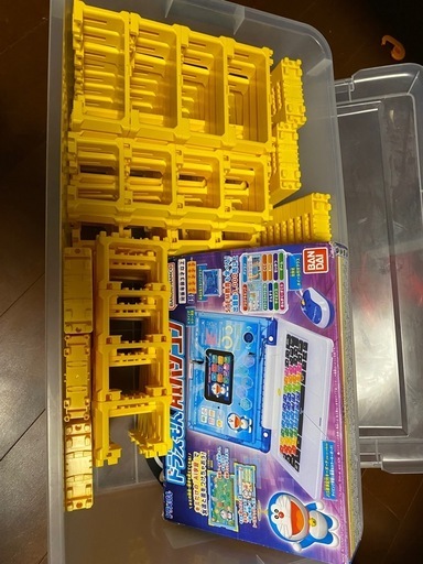 おもちゃセット　ドラえもんAIパソコン&プラレール橋桁&電子楽器