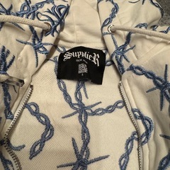 SupplierジップアップパーカーサイズSの画像