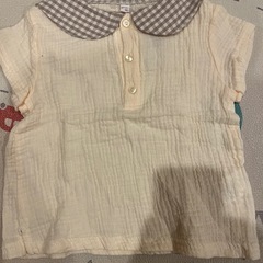 未使用ベビー服 半袖 3点 80cmの画像