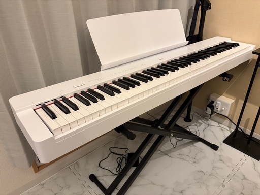 ヤマハ電子ピアノP225 w   キーボードスタンド