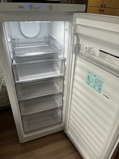 引越しの為本日のみ⑤美品冷凍庫122L