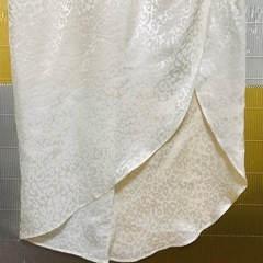 本日半額で！ロニーコボ／シルク混レオパードバックオープンドレスXS〜新品¥123000の画像