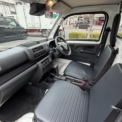 令和5年式 ハイゼット軽トラック4WD CVT車 ディーラー車検2年付 走行8千km エアコン パワステ付き 本州車でサビ無し 美品 の画像