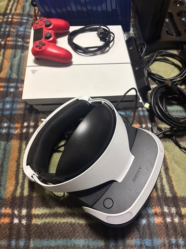 SONY PS4 500GB 本体 コントローラー ゲームソフト VR 全セット
