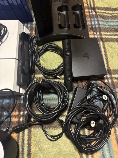 SONY PS4 500GB 本体 コントローラー ゲームソフト VR 全セット