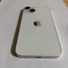iPhone14 128GB ホワイト初期化済み　土日限定出品‼️→エコリング行き　値下げ不可‼️の画像