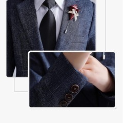 ジュニア用フォーマルスーツ　160の画像