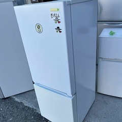 NO B926🌈福岡市内配送設置無料✨🌈YRZ-F15E1(W) 2ドアノンフロン冷凍冷蔵庫(156L・右開き) ホワイトの画像