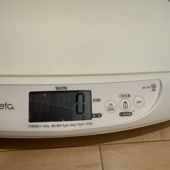 タニタ nometa のめた ベビースケール BB-105 TANITA 授乳量機能付ベビースケール ベビー用品の画像