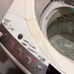 8kgドラム式洗濯機の画像