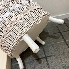 スツール　おしゃれ　ホワイトの画像