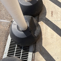 パーティション　水を重りにするタイプの画像