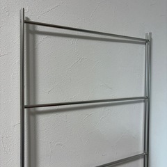 無印良品　ステンレスユニットシェルフ　帆立　大の画像