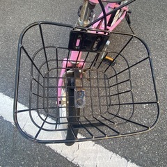 自転車　16インチ　ピンクの画像