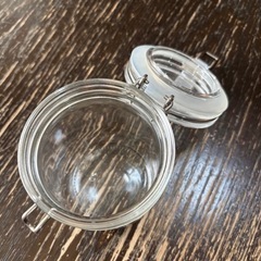 無印良品　ソーダガラス密封ビン（今月中に処分予定）の画像
