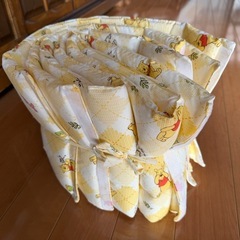 西松屋 ベビーベッドガード くまのプーさん 70cm×120cmの画像