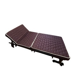 【訳アリ】マットレス付き折りたたみベッド　リクライニング機能付きの画像