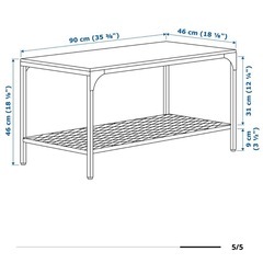 IKEA フィエルボ　コーヒーテーブルの画像
