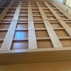 ベッドフレーム  シンプルの画像