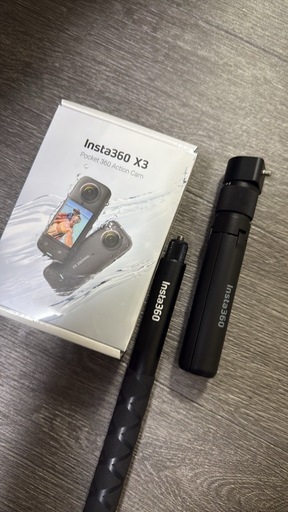 Insta360 X3 Pocket 360 見えない自撮り棒セット