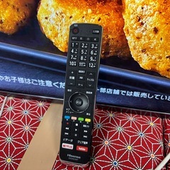 ハイセンス 43V型 4K液晶テレビ 43A6800 スマートテレビ 動画アプリ　美品の画像