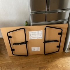 無印良品折りたたみローテーブル美品の画像