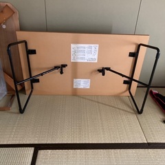 無印良品折りたたみローテーブル美品の画像